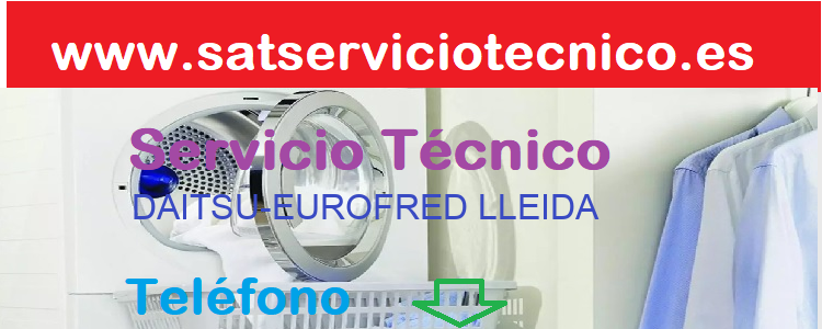 Telefono Servicio Tecnico DAITSU-EUROFRED 